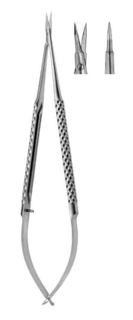 VANNAS MİKRO MAKAS DÜZ 14,5CM